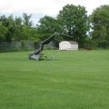 Damage on training grounds from high winds